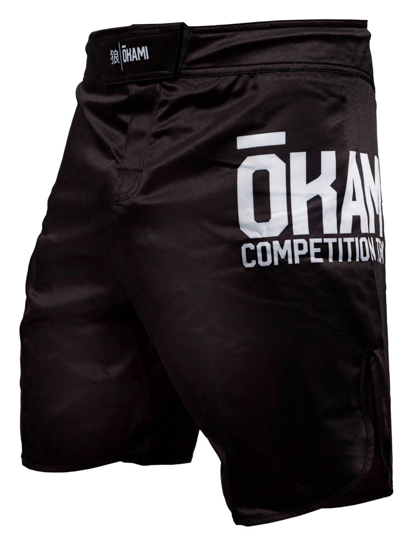 OKAMI Fight Shorts Comp Team -Black